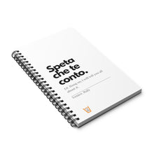 Carica l'immagine nel visualizzatore di Gallery, "Speta che te conto" quaderno a spirale  (solo ordini EUROPEI )