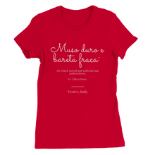 Load image into Gallery viewer, "Muso duro" Premium Womens Crewneck T-shirt