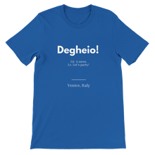 Carica l'immagine nel visualizzatore di Gallery, "Degheio" Premium Unisex Crewneck T-shirt