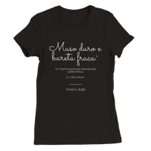 Load image into Gallery viewer, "Muso duro" Premium Womens Crewneck T-shirt