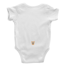 Load image into Gallery viewer, "Bateza` co l'acqua dei folpi" Classic Baby Short Sleeve Onesies
