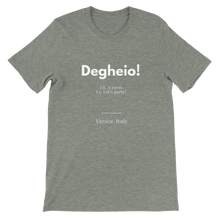 Carica l'immagine nel visualizzatore di Gallery, "Degheio" Premium Unisex Crewneck T-shirt