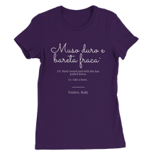 Load image into Gallery viewer, "Muso duro" Premium Womens Crewneck T-shirt