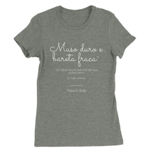 Load image into Gallery viewer, "Muso duro" Premium Womens Crewneck T-shirt