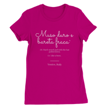 Load image into Gallery viewer, "Muso duro" Premium Womens Crewneck T-shirt