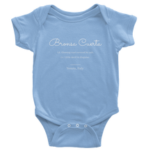 Carica l'immagine nel visualizzatore di Gallery, "Bronsa Cuerta" Classic Baby Short Sleeve Onesies