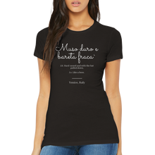 Load image into Gallery viewer, "Muso duro" Premium Womens Crewneck T-shirt