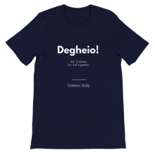Carica l'immagine nel visualizzatore di Gallery, "Degheio" Premium Unisex Crewneck T-shirt