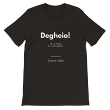 Carica l'immagine nel visualizzatore di Gallery, "Degheio" Premium Unisex Crewneck T-shirt