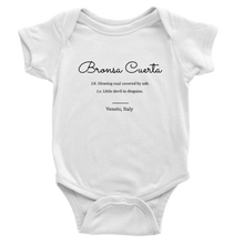 Carica l'immagine nel visualizzatore di Gallery, "Bronsa Cuerta" Classic Baby Short Sleeve Onesies