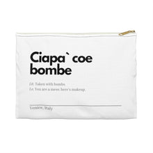 Load image into Gallery viewer, &quot;Ciapa` coe bombe&quot; Accessory Pouch

