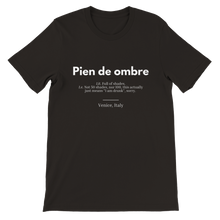 Load image into Gallery viewer, &quot;Pien de ombre&quot; Premium Unisex Crewneck T-shirt
