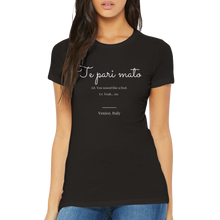 Load image into Gallery viewer, &quot;Te pari mato&quot; Premium Womens Crewneck T-shirt
