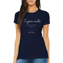 Load image into Gallery viewer, &quot;Te pari mato&quot; Premium Womens Crewneck T-shirt
